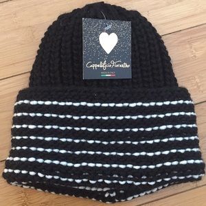 Cappellificio Fiorentino Black Beanie